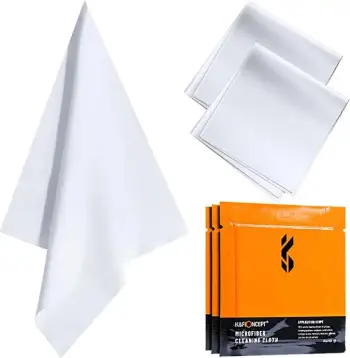 Set pecetash pastruese mikrofibër K&F Concept SKU.1683, 15x15 cm, 5 copë