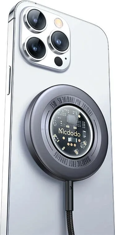 Mbushës wireless magnetik Mcdodo CH-2330, 15W, Gri - 4