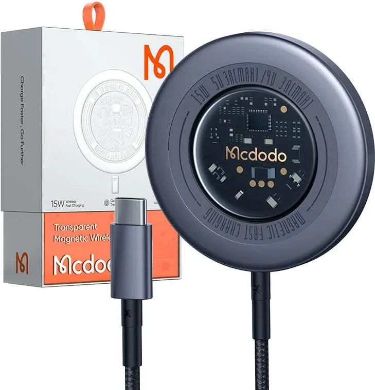 Mbushës wireless magnetik Mcdodo CH-2330, 15W, Gri - 5