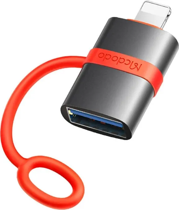 Adapter Mcdodo OT-2600 USB-A në Lightning, i zi - 1