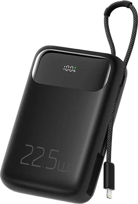 Powerbank Mcdodo MC-3253, 10000mAh, 22.5W, për Lightning, e zezë - 1