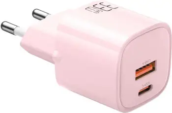 Karikues Mcdodo CH-0156 GaN 33W, USB-C, USB-A, rozë