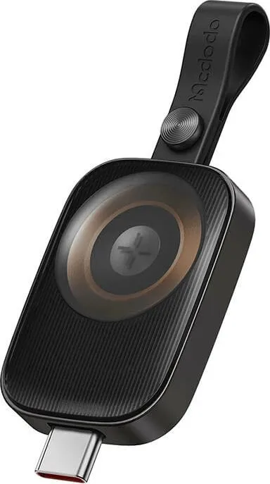 Karikues magnetik Mcdodo CH-4993 USB-C për Apple Watch, i zi - 1