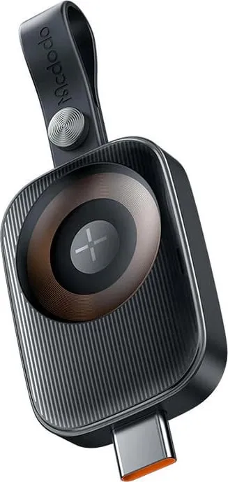 Karikues magnetik Mcdodo CH-4993 USB-C për Apple Watch, i zi - 3