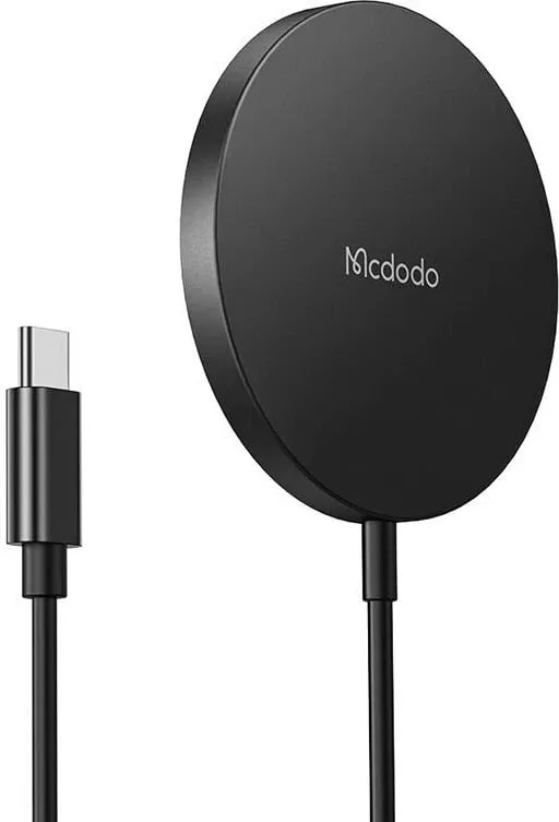 Mbushës wireless magnetik Mcdodo CH-4360, 15W, Type-C, i zi - 1