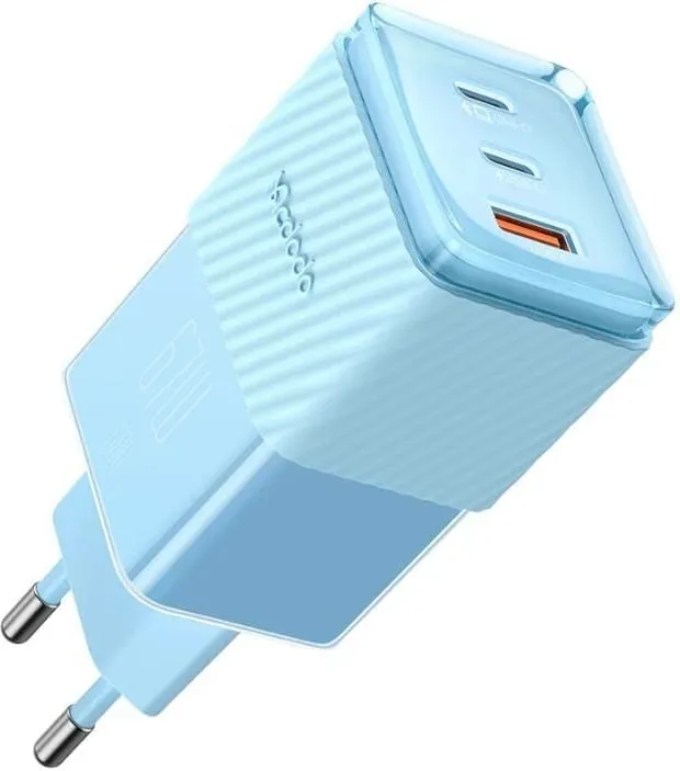 Karikues Mcdodo CH-1503, 67W, 2x USB-C, USB-A, blu - 1