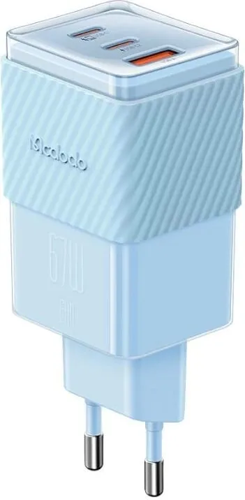 Karikues Mcdodo CH-1503, 67W, 2x USB-C, USB-A, blu - 2