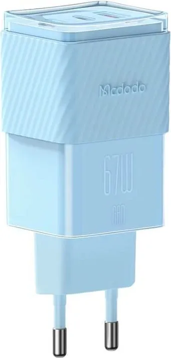 Karikues Mcdodo CH-1503, 67W, 2x USB-C, USB-A, blu - 3