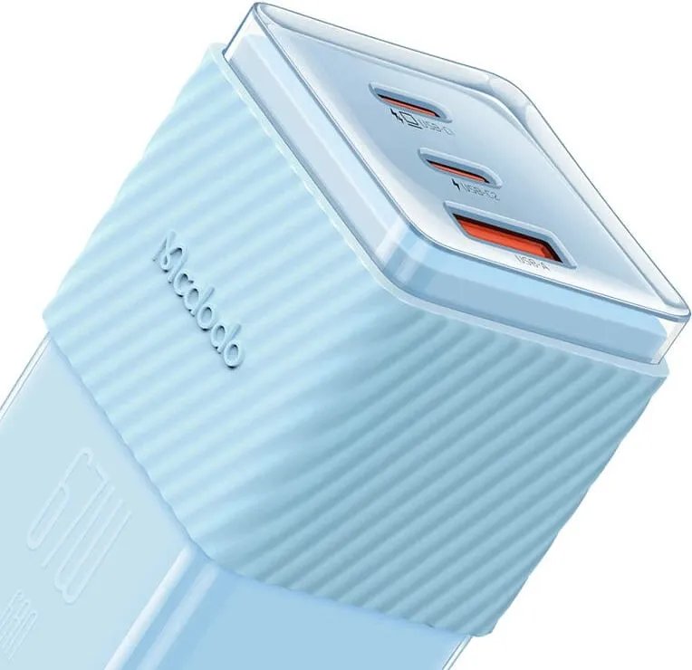 Karikues Mcdodo CH-1503, 67W, 2x USB-C, USB-A, blu - 4