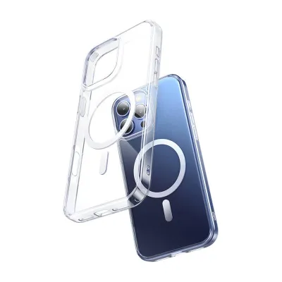 Mbështjellës magnetik McDodo PC-4923 për iPhone 16 Pro Max, transparent - 1