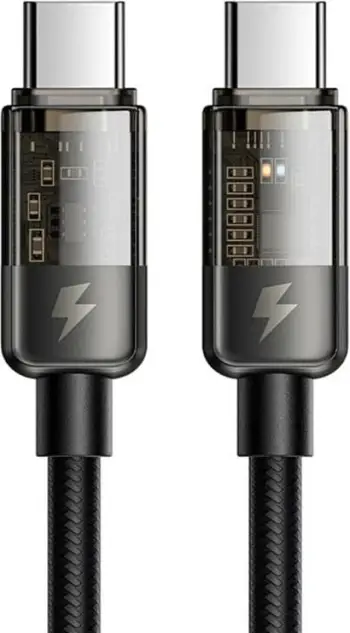 Kabllo USB-C në USB-C Mcdodo CA-2840, 1.2m, 100W, zi