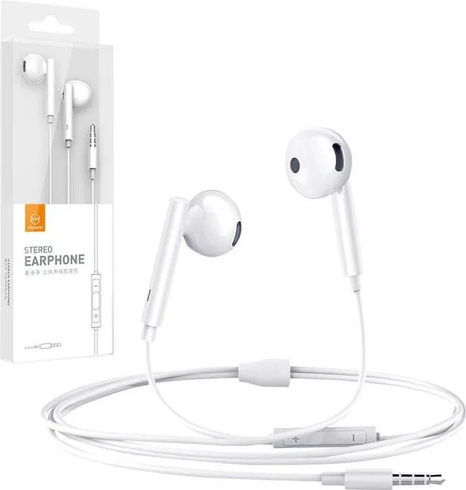 Kufje me tela Mcdodo HP-6080, in-ear, 3.5mm, e bardhë - 5
