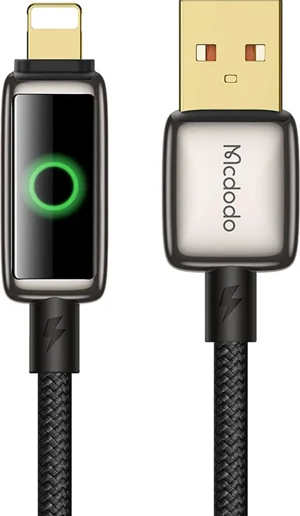 Kabllo Mcdodo CA-6590 USB-A në Lightning, 1.2m, e zezë - 2