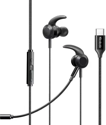 Kufje gaming Mcdodo HP-1340 me mikrofon, USB-C, të zeza
