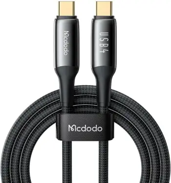 Kabllo USB-C në USB-C Mcdodo CA-2990, 1.2m, 240W, e zezë