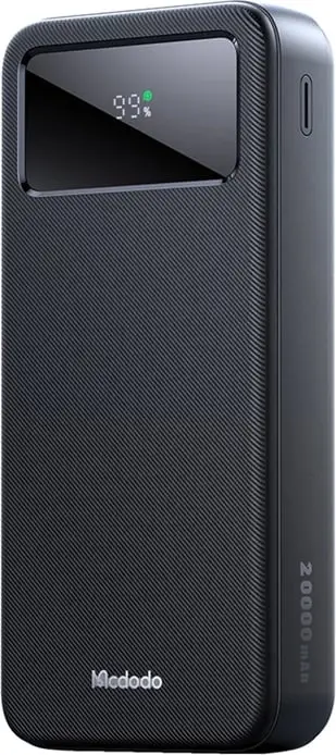 Powerbank Mcdodo MC-4230, 20000mAh, 22.5W, Ekran digjital, e zezë