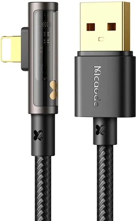 Kabllo USB në Lightning Mcdodo CA-3511, 1.8m, e zezë - 1
