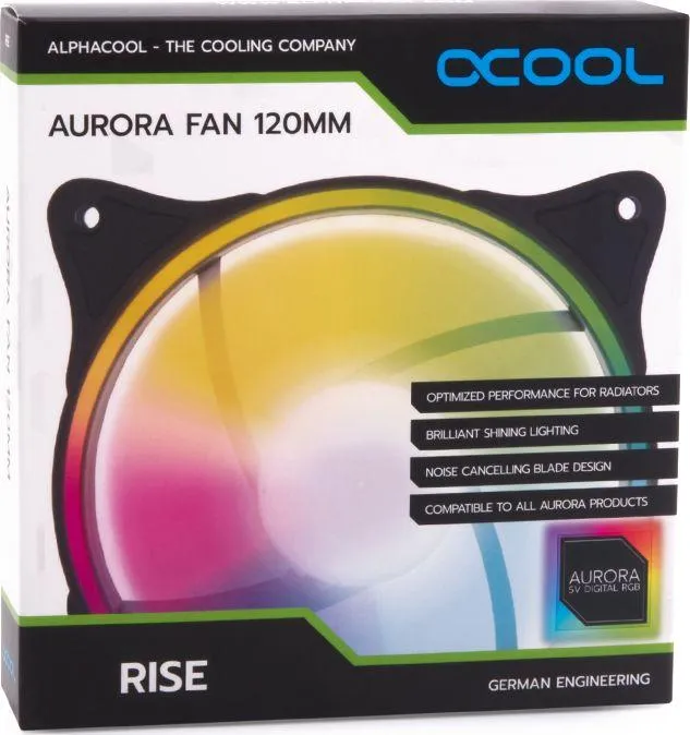Ftohës Alphacool Rise Aurora (24836), 120 mm - 7