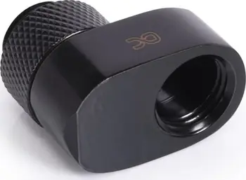 Përshtatës ftohje uji Alphacool Eiszapfen G1/4 MF 16, offset, i zi