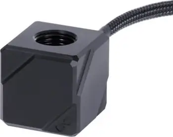 Senzor temperature Alphacool Square Acetal, për ujë-ftohje, i zi