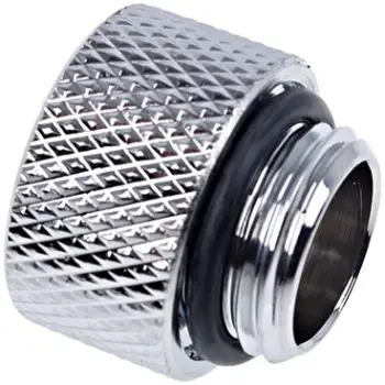 Lidhës Alphacool 1/4", krom