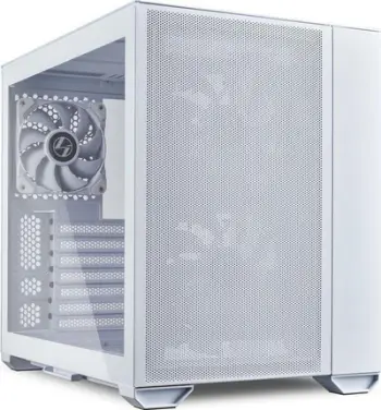Kasë kompjuteri LIAN-LI O11 Air Mini, TG, e bardhë