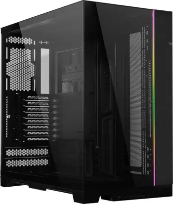 Kasë Lian Li O11 Dynamic EVO XL ARGB (O11DEXL-X), e zezë