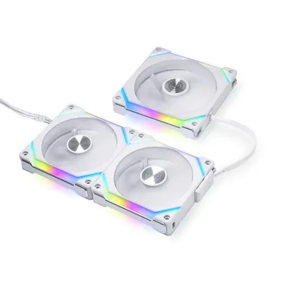 Ftohës Lian Li UNI FAN SL V2, 3 copë, 12 cm, i bardhë - 1