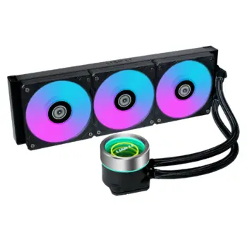 Ftohës uji CPU Lian Li Galahad II Trinity 360, 360mm, ARGB, i zi