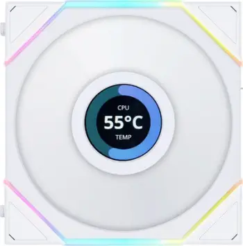 Ftohës Lian Li Uni TL LCD Reverse Blade (12RTLLCD1W), 120 mm