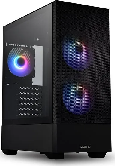 Kasë Lian Li LANCOOL 205 Mesh C ARGB, e zezë, Midi Tower - 1