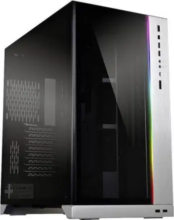 Kasë kompjuterike LIAN-LI O11 Dynamic XL (ROG Certified), e argjendtë