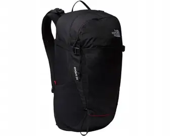 Çantë shpine The North Face Basin 24, 24L, material sintetik, e zezë