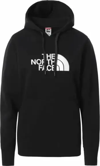 Hanorak The North Face W Drew Peak Hoodie, pambuk, për femra, i zi