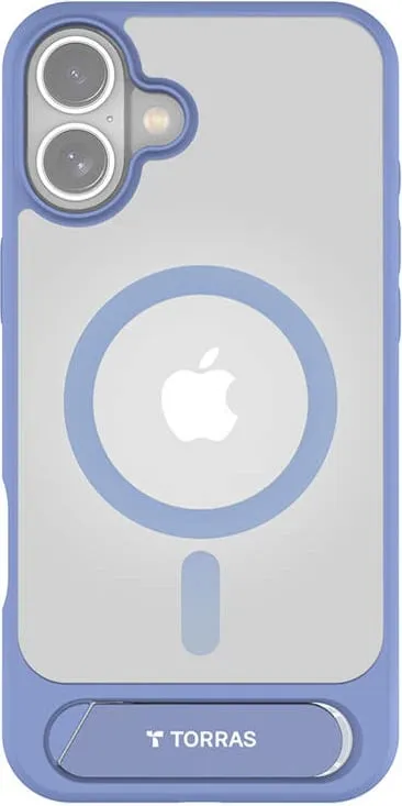 Mbështjellës Torras Pstand Series për iPhone 16, Blu - 1