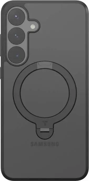 Mbështjellës Torras Ostand Spin Series për Samsung S25, i zi