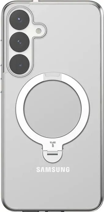 Mbështjellës Torras Ostand Spin për Samsung S25, transparent - 1