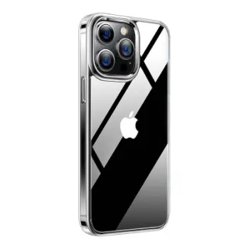 Mbështjellës Torras Diamond Clear për iPhone 15 Pro, transparent