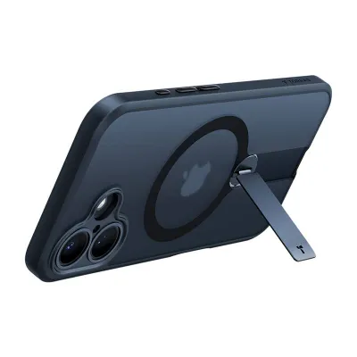 Mbështjellës Torras Pstand Spin për iPhone 16 Plus, i zi - 2