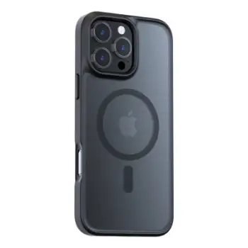 Mbështjellës Torras Guardian-Mag për iPhone 16 Pro Max, i zi