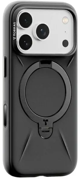Mbrojtëse telefoni Torras Ostand R Fitness Series, për iPhone 17 Pro, MagSafe, e zezë
