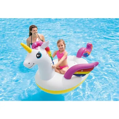 57561 UNICORN RIDE-ON, Age 3+ 2.01mx1.4mx97cm - 2