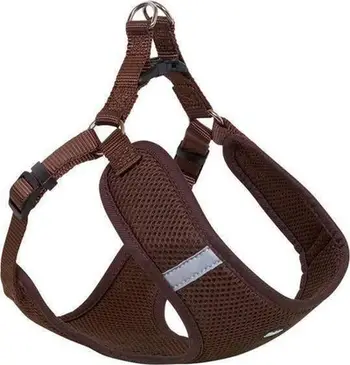 Parzmore për qen Nobby Mesh Reflect, madhësia L 58-69cm, kafe