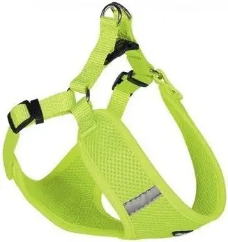 Parzmore për qen Nobby Mesh Reflect, M (48-56cm), e gjelbër
