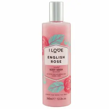 Xhel dushi I Love English Rose, hidratues, 360 ml, uniseks
