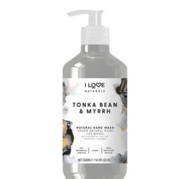 Sapun i lëngshëm për duar I love Naturals Tonka Bean & Myrrh 500 ml