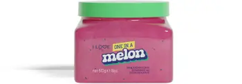 Scrub trupi I LOVE One in a Melon, shea butter, sheqer, aromë frutash