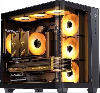 Kasë Jonsbo Jonsbo TK-3 - ATX-Gehäuse, e zezë, Full Tower