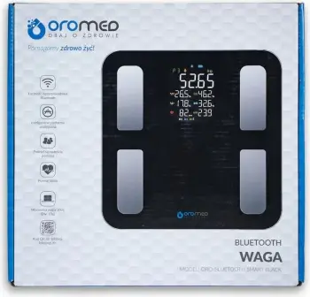 Peshore elektronike banjo Oromed ORO-BLUETOOTH SMART, e zezë