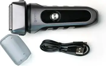 Makine rroje elektrike Oromed ORO SHAVER, kokë rroje e lëvizshme, përdorim përditë, e zezë